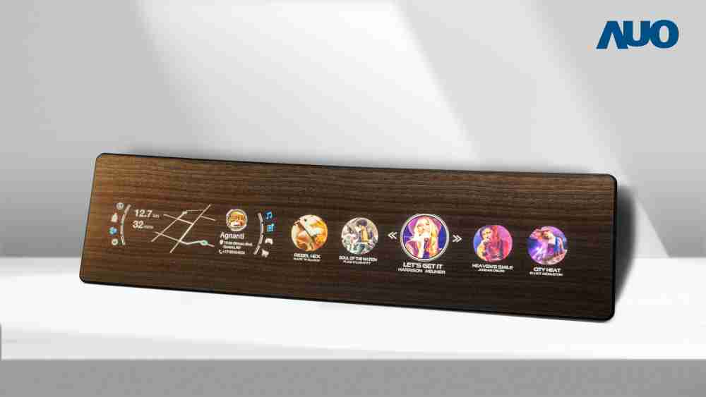 尊龙集团研发全球最高穿透度达80%的AmLED木纹显示器，，可于使用时呈现高亮度、、清晰可见的信息，，并在不使用时回归为单纯的饰板，，，，节能兼具美观