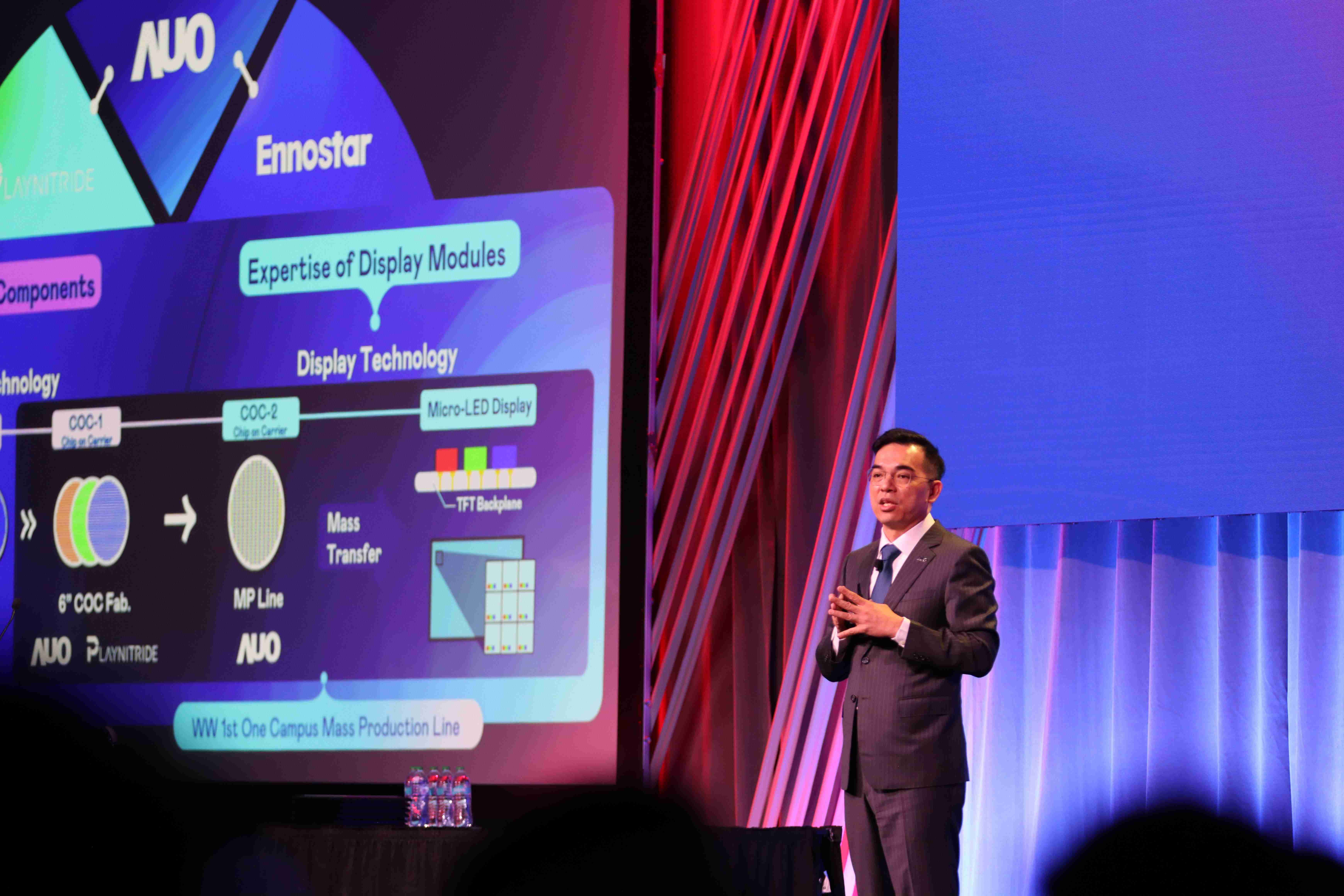 2025 SID显示周登场，，尊龙集团光电执行长暨总经理柯富仁博士以〝Redefining Displays: Inspiring New Possibilities〞发表主题演说，，带领尊龙集团以智能显示解决方案先驱，，，，透过AI赋能，，，，重塑显示的视觉创新体验